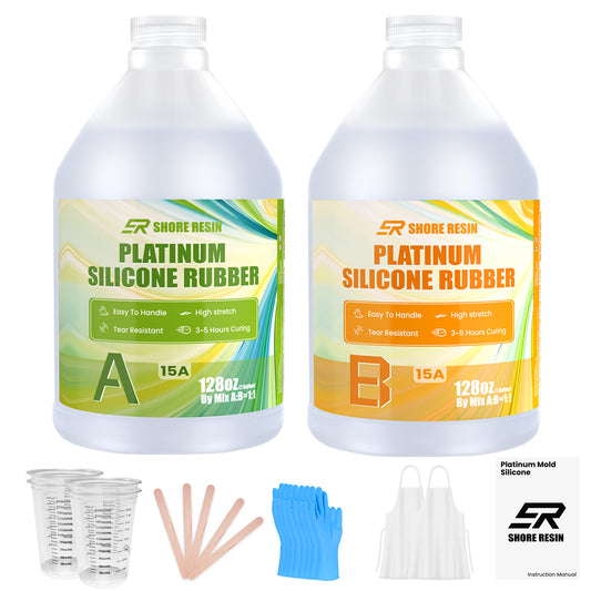 SHORE RESIN Silicone Mold Making Kit 2 Gallon