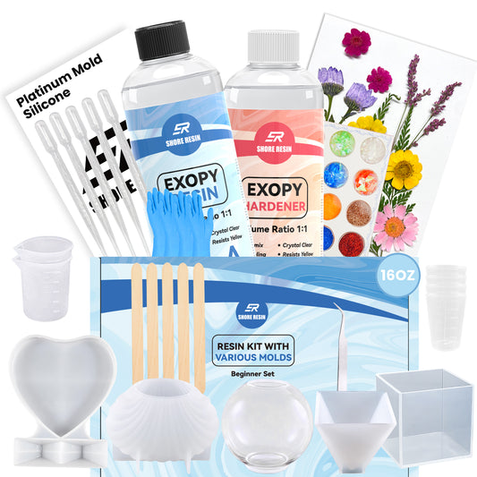 16oz Epoxy Resin Kit for Beginners