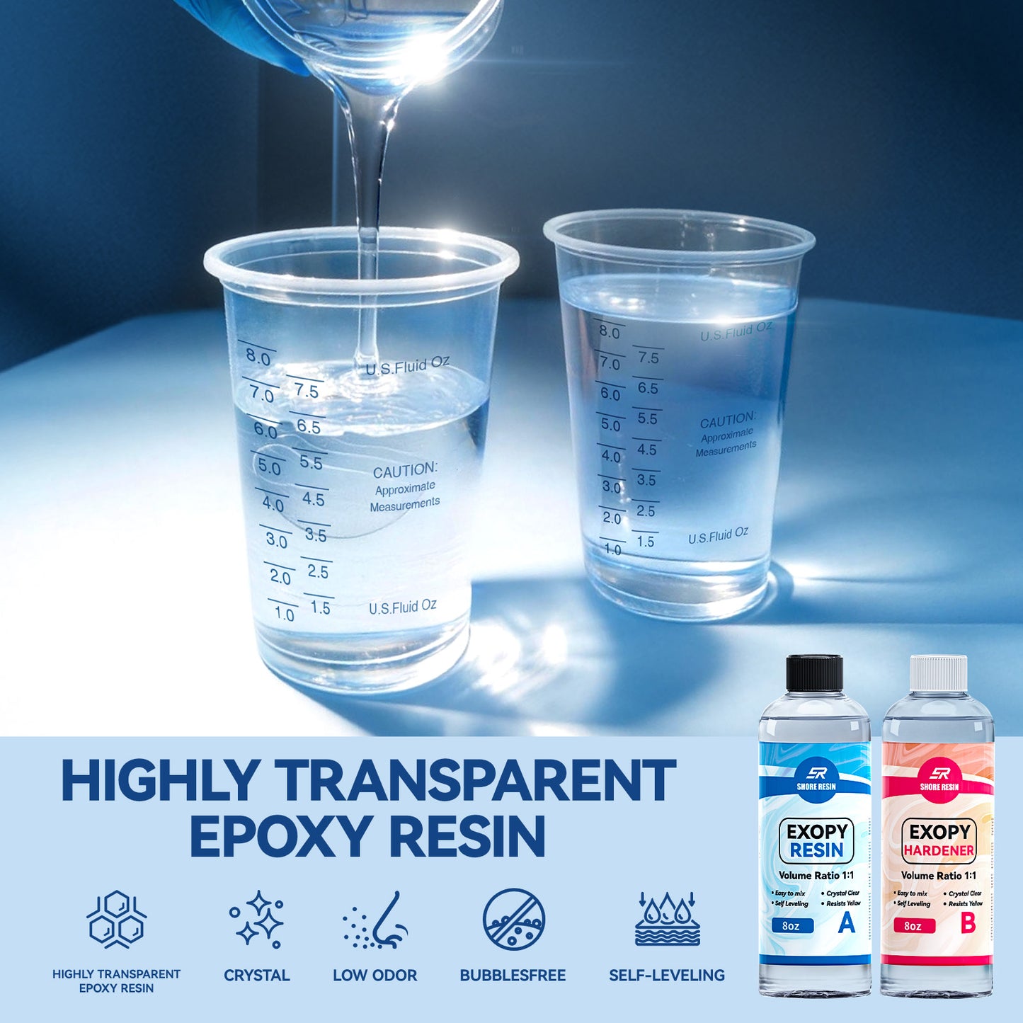 16oz Epoxy Resin Kit for Beginners